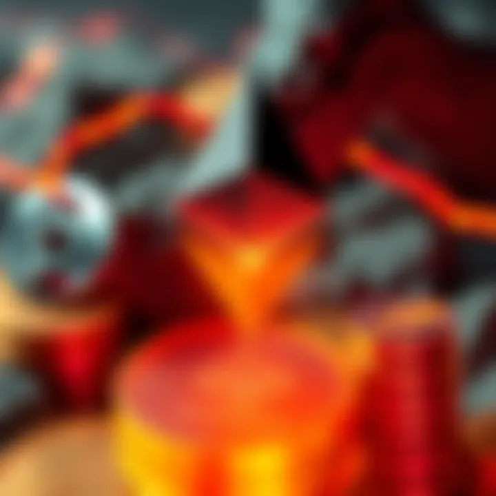 Ethereum logo with a downward arrow representing reduced inflation compared to Bitcoin