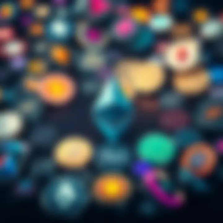 Ethereum symbol at the center with various Layer 2 token logos around it, showing a crowded crypto environment