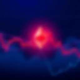 Graph showing Ethereum price forming a bearish rounded top pattern with a downward trend