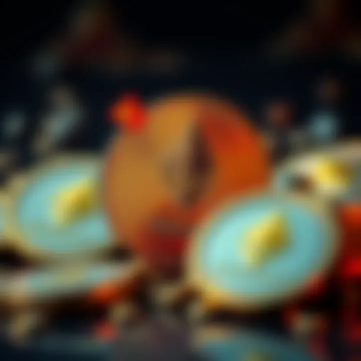 A graphic showing Ethereum coins with a warning sign about staking risks and slashing, depicting potential loss for investors.