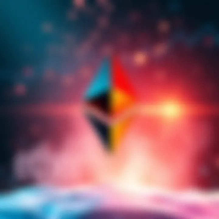 Ethereum Update Announcement Illustration of Ethereum logo with background showing network updates and changes expected on December 3rd