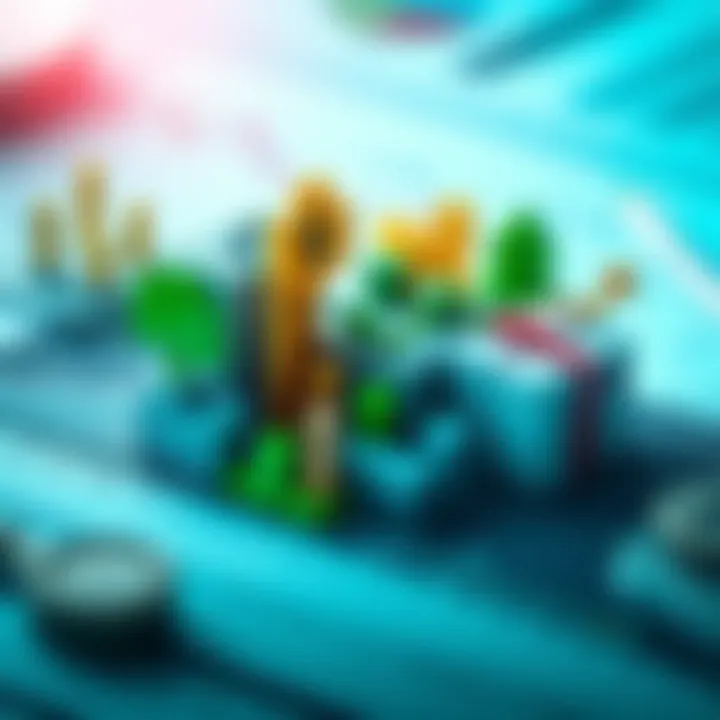 A selection of ethical and environmentally friendly stocks displayed on a financial report background, symbolizing stability in high-risk portfolios.