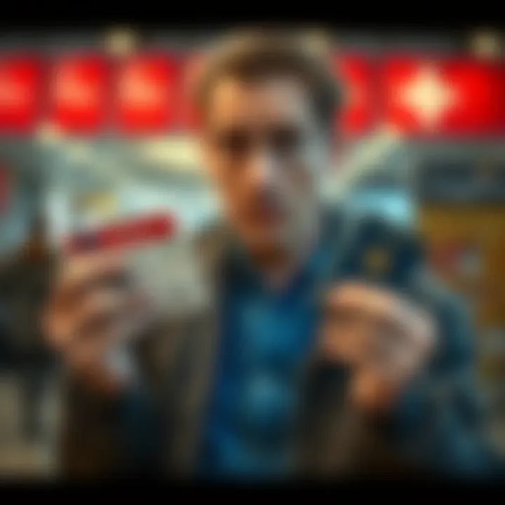 An EU citizen in Switzerland looks frustrated while holding their identity card and passport options, seeking help on a forum.