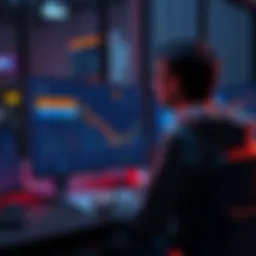 A person at a computer screen showing a currency exchange platform, analyzing fees for swapping EURx to USDT for a €2,100 deposit