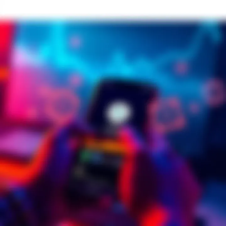 User installing the Exodus app from the Aurora Store on a mobile device, with privacy icons around.