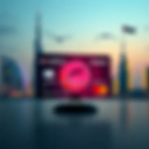 A graphic showing the Exodus Pay card design with UAE landmarks in the background, indicating an upcoming launch.