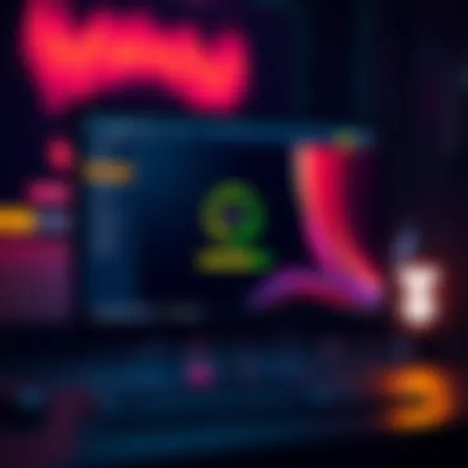 A computer screen showing the Exodus wallet application with a loading symbol, indicating it won't open