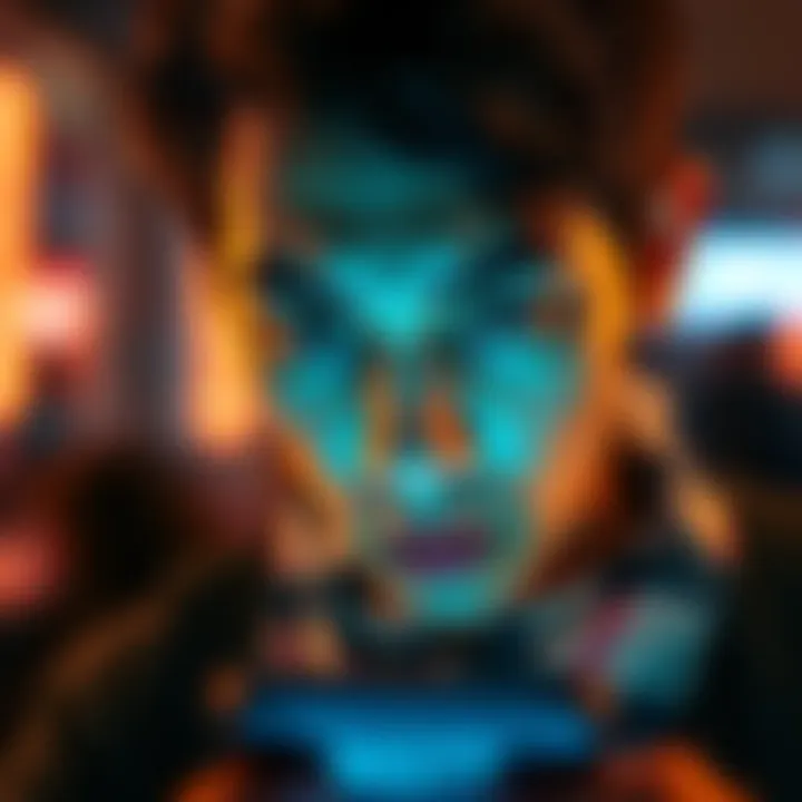 A person looking frustrated at their device screen showing a streak reset notification for the Explorer Club