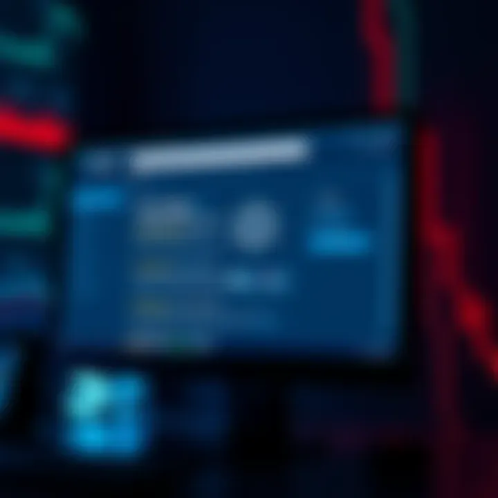 A computer screen displaying a search engine results page showing a fake ledger website ranking above the real one, highlighting concerns about cybersecurity.