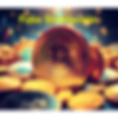 Fake Stablecoins Scam Illustration of counterfeit stablecoins being minted with digital currency symbols, highlighting the $80 million fraud