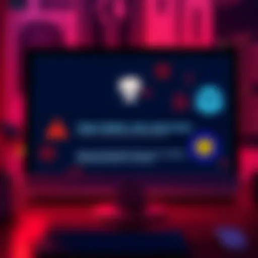 A computer screen displaying a warning message about a fake Web3 job interview and malware. There are signs of a malicious GitHub repository and a MetaMask wallet symbol.