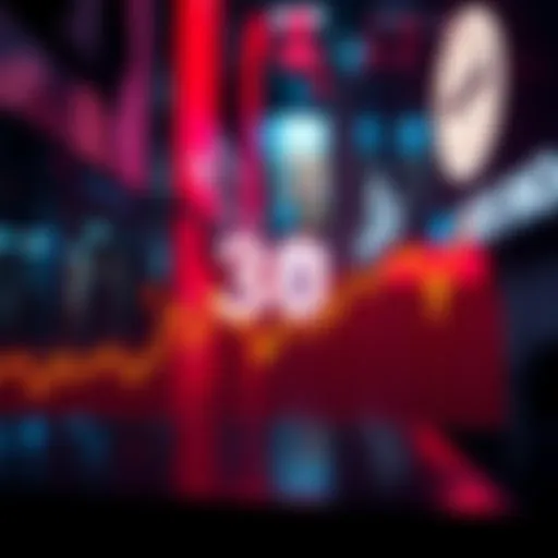 Fear & Greed Index at 30 A graph showing the Fear & Greed Index dropping to 30, highlighting market fear