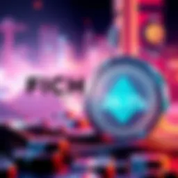 Fich firm logo next to NEAR token graphic with investment percentage highlighted