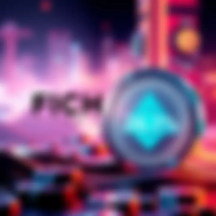 Fich firm logo next to NEAR token graphic with investment percentage highlighted