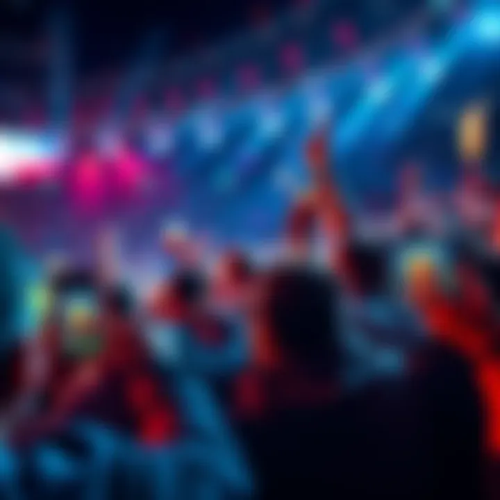Fans celebrating the FIFA World Cup with blockchain tickets on their devices
