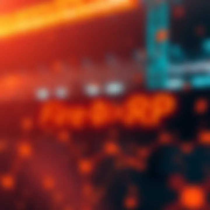 A digital graphic showing Firelight's FXRP limit reduced to 60 million, with a background hinting at institutional investment interest.