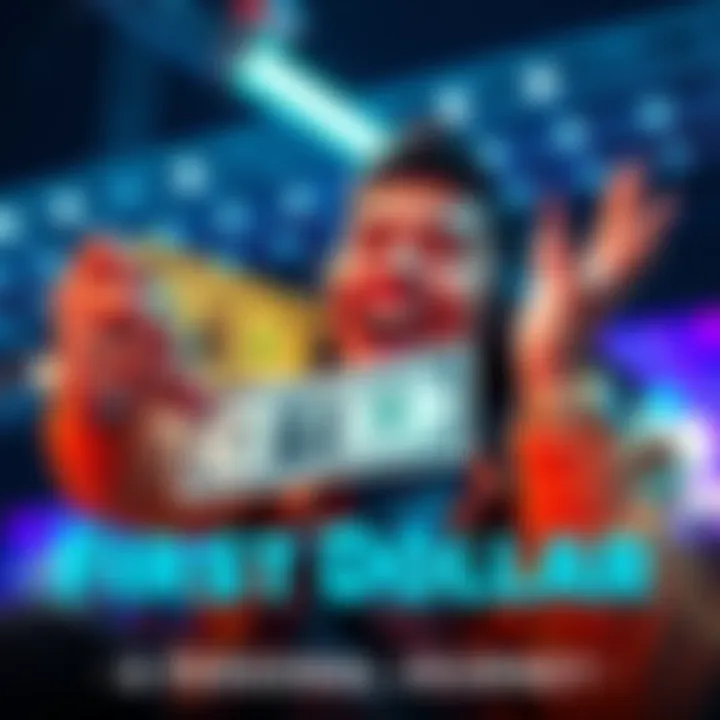 First Dollar Achievement A gamer excitedly holds a dollar bill and smiles, celebrating their first dollar earned from gaming.