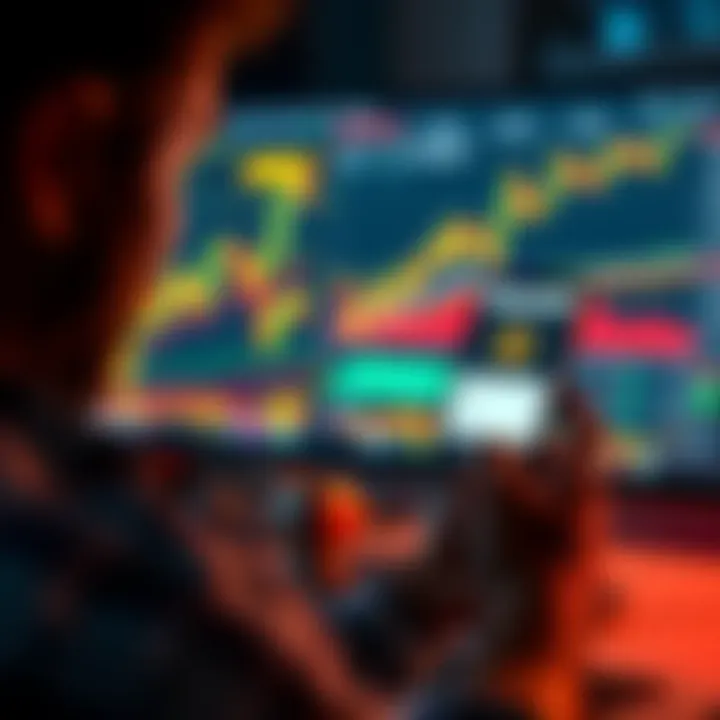 First Time Bitcoin Investment A contrarian investor looking at Bitcoin charts on a computer screen while holding a smartphone with an ETF app open.