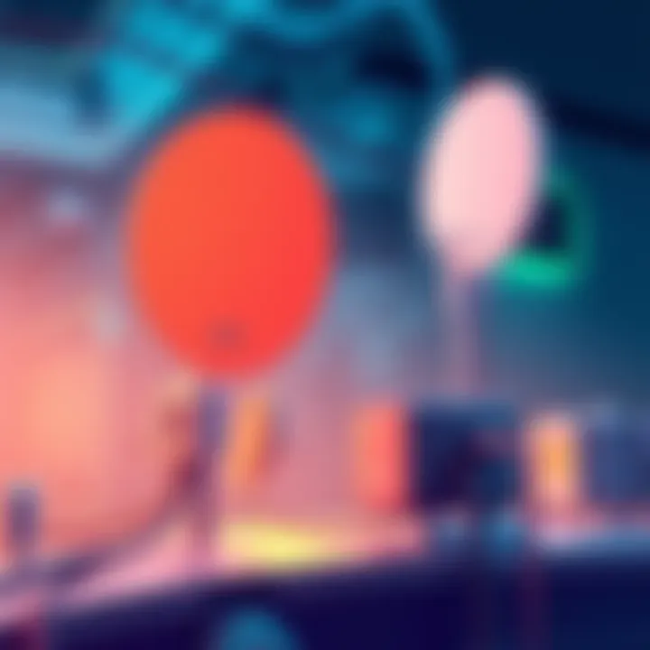 An illustration showing fixed wireless internet equipment connecting to the Helium network with antennas and wireless signals.