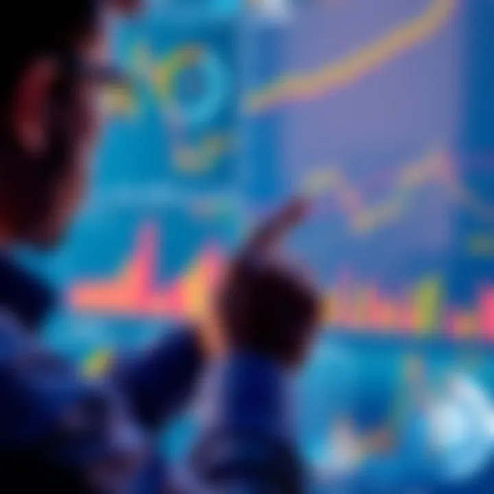 Fixed Yield in DeFi A person analyzing graphs and charts related to fixed yields in decentralized finance, showing platforms like Pendle Finance, Morpho, and Term Finance.