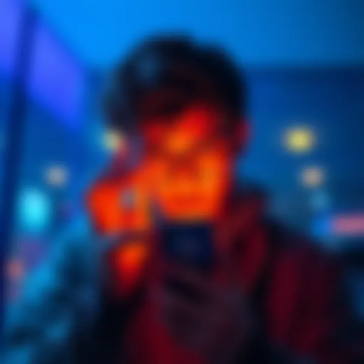 A person looking at their phone frustrated due to the 'Failed to Add' error on Pi Network while trying to add a contact.