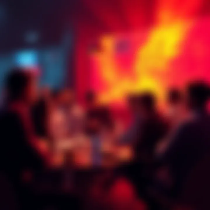 Participants engaging in a discussion about price speculation and staking pools on Flare and Songbird Network