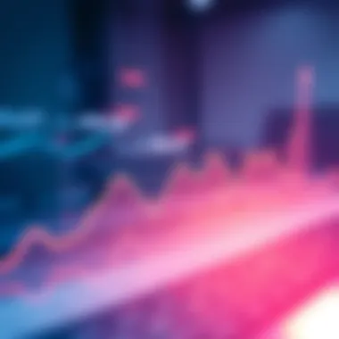 A flat line on a graph symbolizes stagnating growth and potential decline in key metrics.