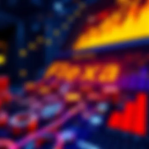 A visual representation of Flexa's funding sources and AMP treasury management since 2018, featuring icons of tokens and financial charts.