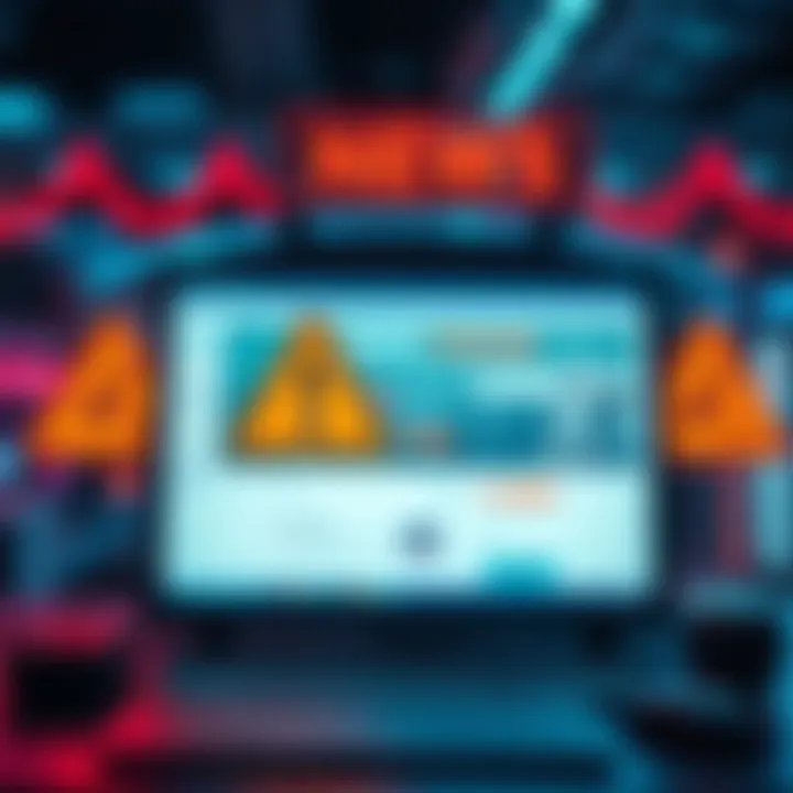 A computer screen displaying a forum with warning signs about bots and unverified sales posts