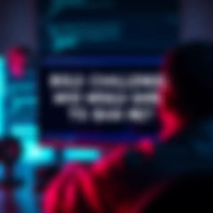 A person confidently challenging online forum moderators with a bold statement on a computer screen