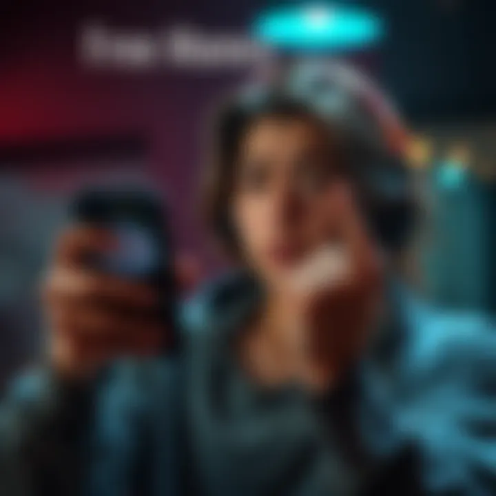 A person looking worried while holding a smartphone showing a promotional offer that is about to expire, symbolizing the end of free money opportunities.