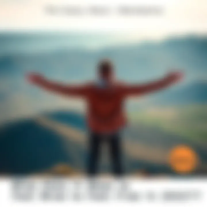 A person looks out over a vast landscape with arms wide open, symbolizing freedom and exploration in 2026.