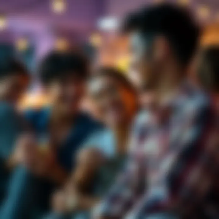 A group of friends sharing a heartfelt farewell together, smiling and reminiscing about their favorite memories.