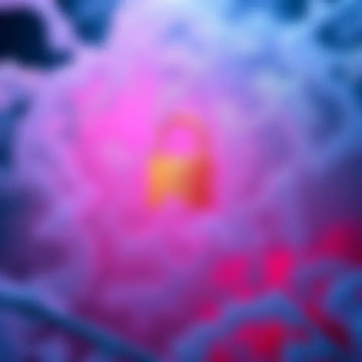 Visual representation of frozen cryptocurrency assets with a lock symbol, highlighting concerns over decentralization in the crypto space.