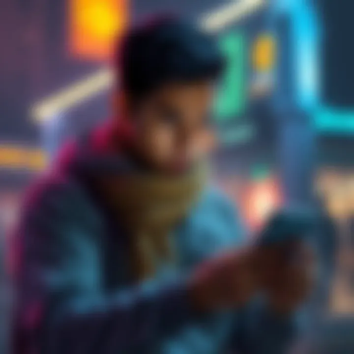 A person looking worried and frustrated while checking their phone for transaction updates on Binance P2P
