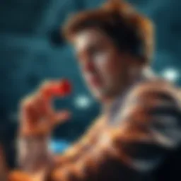 Frustrated customer on a call A person looking frustrated while speaking on a phone, illustrating issues with customer support and automated replies.