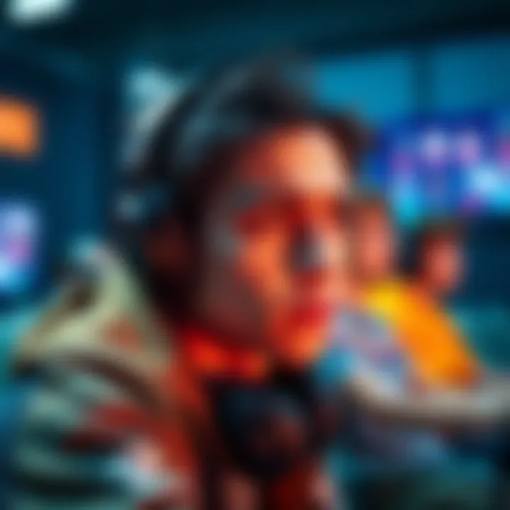 A gamer looks disappointed while waiting for an opponent in a mini game, highlighting long wait times.