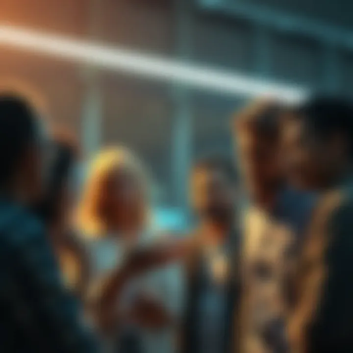 A group of frustrated people discussing their unanswered questions about Gate.io's transparency and support issues
