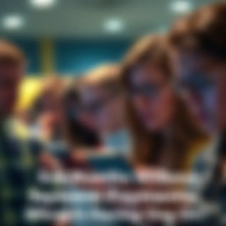 A group of frustrated people looking at their phones, showing signs of anxiety and impatience, waiting for overdue payments.