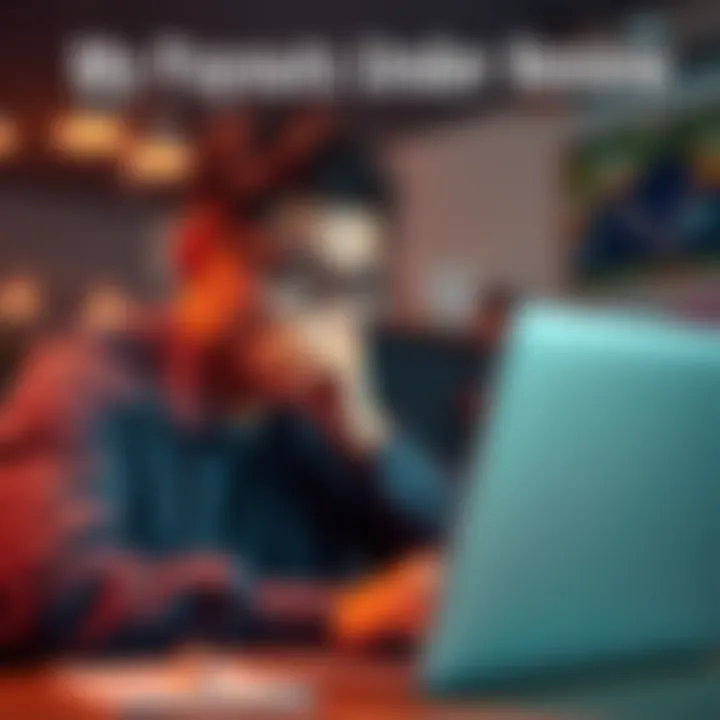 A person looking stressed while checking their payout status on a laptop, contemplating solutions