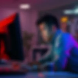 Person looking worried at a computer screen, waiting for a response on a financial withdrawal.