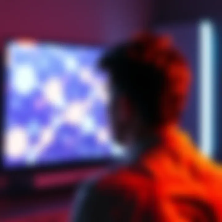 A person showing frustration while waiting for an advertisement to play, looking at a blank screen.