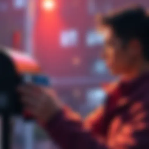 A person looking at their mailbox with a frustrated expression, waiting for their Krak physical card to arrive