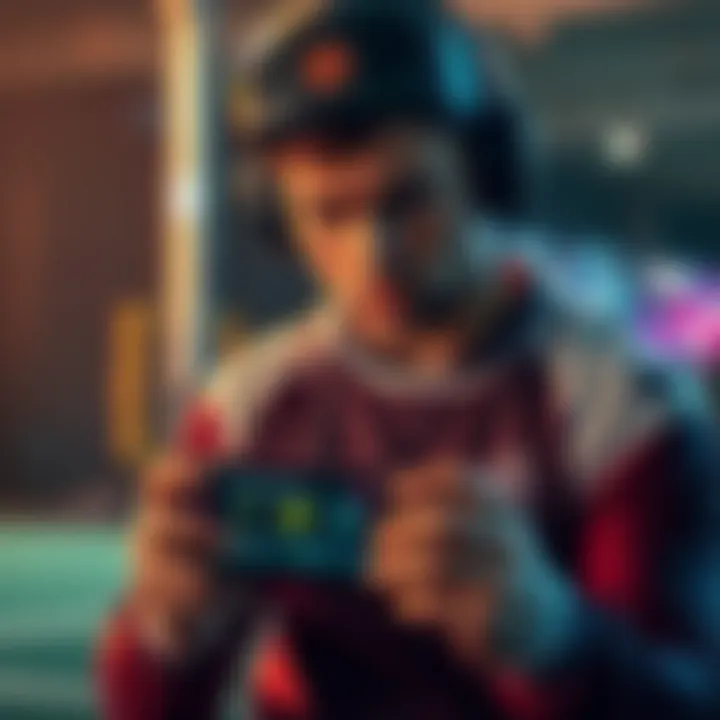 A player looks frustrated while completing a daily sports challenge, holding a game controller with a display showing difficult tasks.