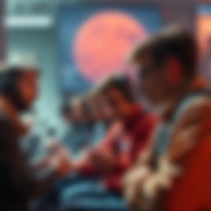 Group of people discussing concerns about Atlas Earth updates on a user board