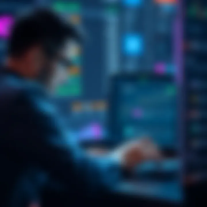 A person looking stressed while using a laptop, showing Rave DAO trading issues on the Kraken platform, with greyed-out buttons and error messages on the screen.