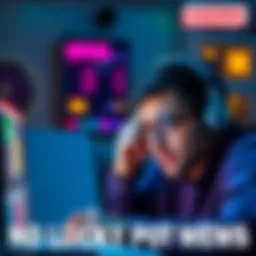 A person shows frustration while trying to claim a reward on their computer