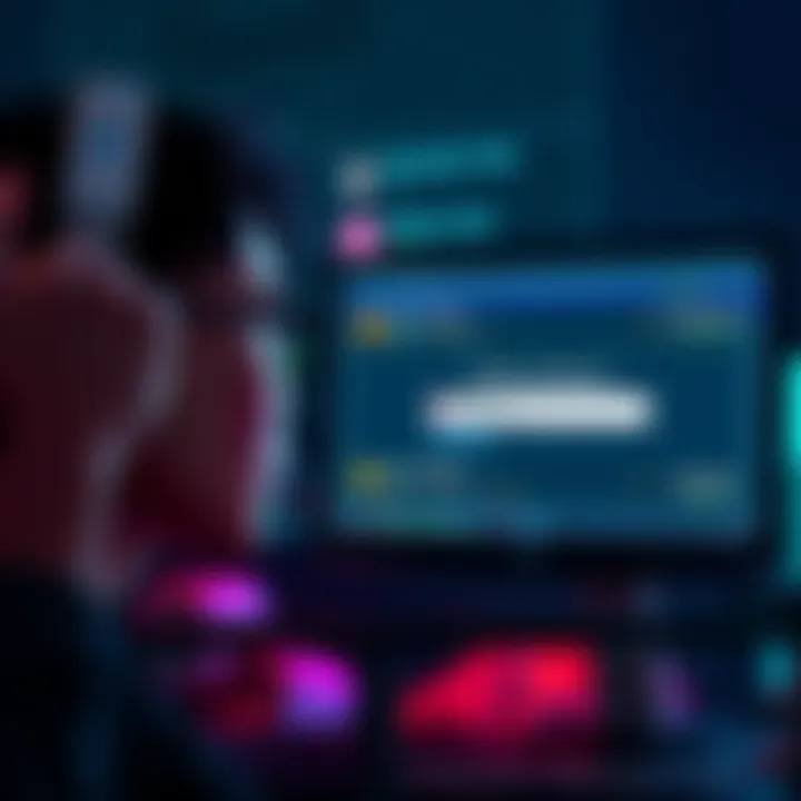 A frustrated user looking at a computer screen showing failed transaction messages while trying to swap Ryujin for ETH on Uniswap