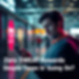 Concerned user looking at Sweatcoin app A frustrated person checking their Sweatcoin app showing zero rewards after tracking their activity for weeks