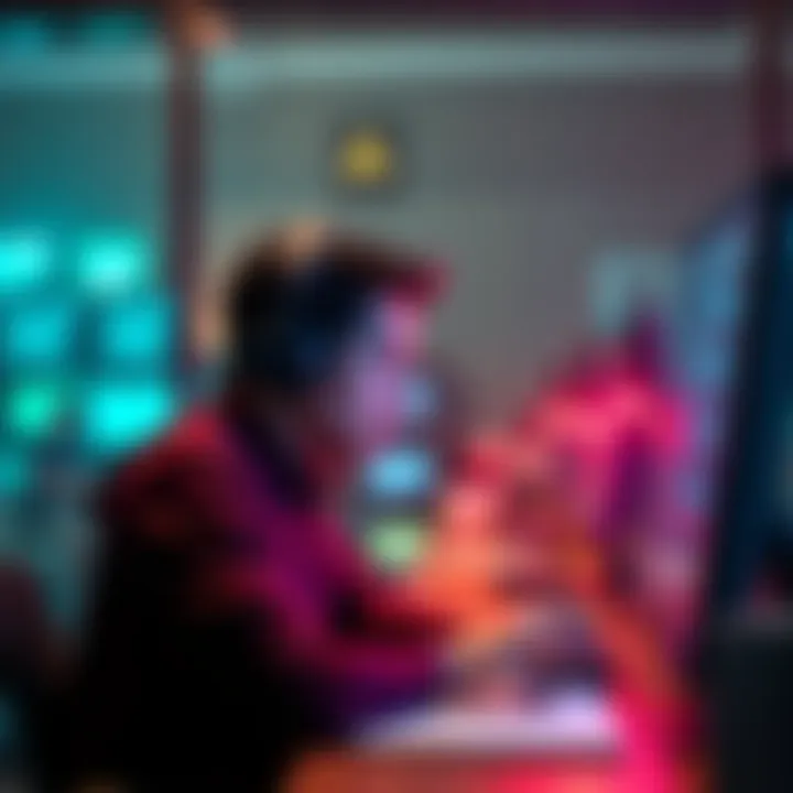 A person sitting at a computer, looking annoyed while entering a verification code, with an error message displayed on the screen.